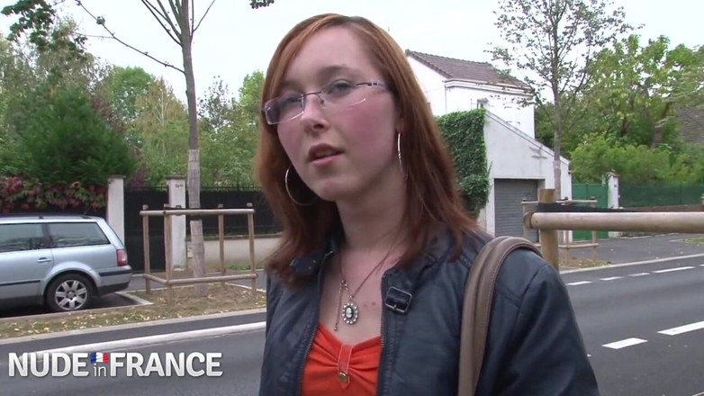 La France a Poil: Pretty young and small titted readhead slut banged and sodomized...