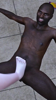 Awek 3D Hitam Dengan Badan Yang Bernilai Menyembah - Animasi Hentai 3D