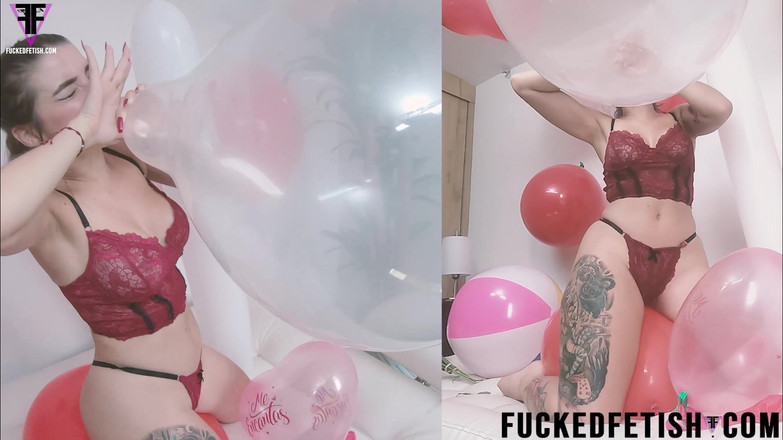 Fucked fetish: Valentinstag-Ballons
