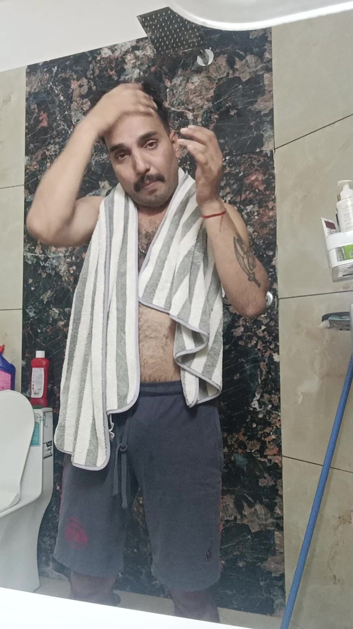 Rajasthani-old-lover: Indian Showering