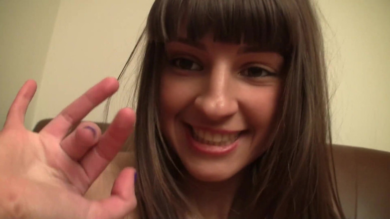 Perv Milfs n Teens: Cute Teen Rolling on A Couch Naked with Pantyhose