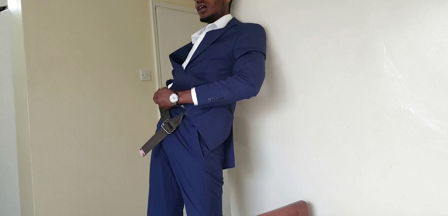 Only_dawi: 집에 떠나기 전에 자지를 환장하는 핫한 게이 보스 십대