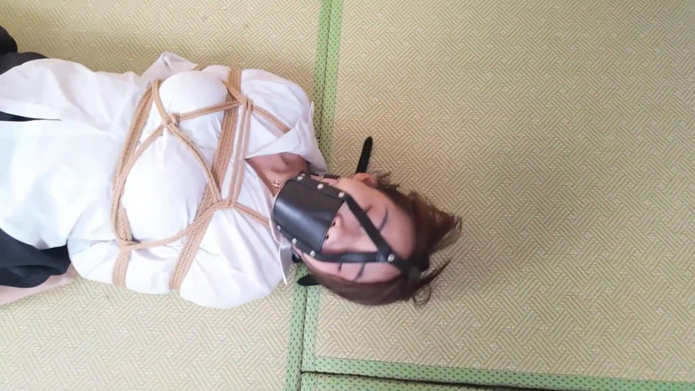 Aisan girl bondage: Xr31 - senhora do escritório, bola de boca