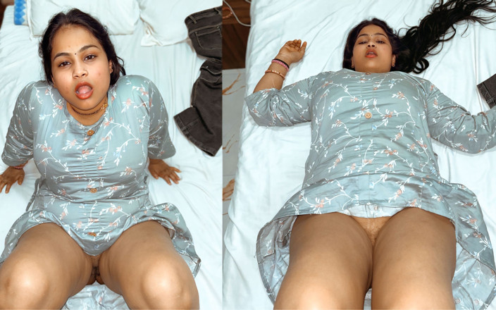 TactfulFiber902: Tam açık bacak pozu, sulu göt aur vahşi ifadeler. Hintçe...