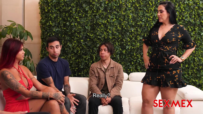 SexMex: Berpesta sama ibu tiriku. Yorgelis carrillo dan sarah black