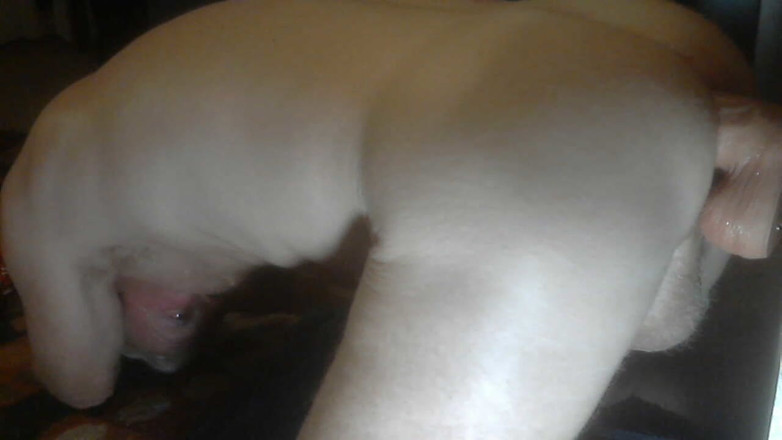 RobertLacrosse: Großer dildo stößt in meinen arsch