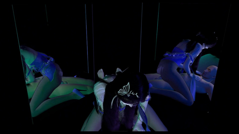 X Hentai: Uwodzicielski realm: Pliki 3D Glow Bogini - Animacja 3D Hentai