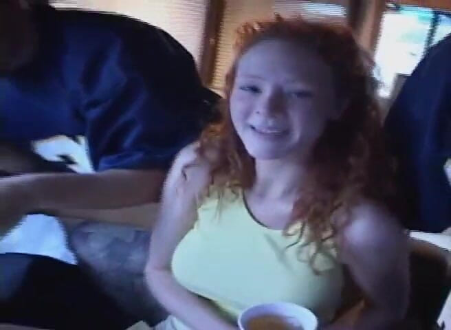Chica Suicida DVD: Hot redhead slut Audrey Hollander is sucking and fucking cocks...