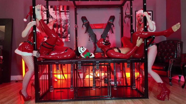 XXX Slayer Productions: Seznam zlobivých: Santovi pomocníci dostávají tvrdé anální šukání