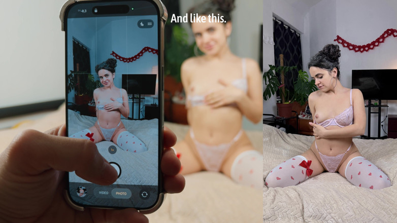 Ammy1Yammy: Fratellastro, Aiutami con il servizio fotografico... in Bocca!