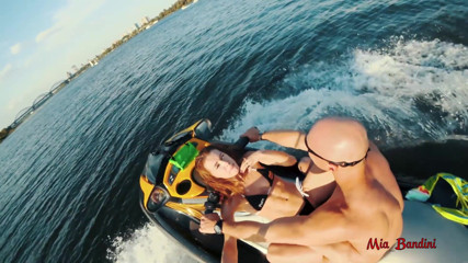 Mia Bandini: Outdoor ass to throat ride on the jet ski