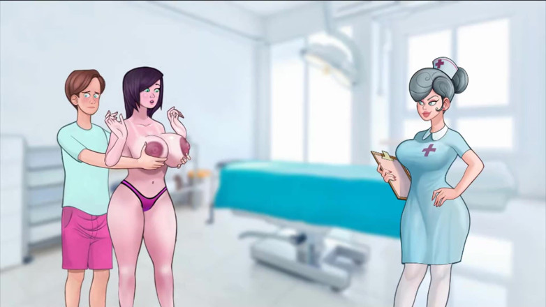 Cartoon Play: Sexnote teil 22 - krankenschwester sagt, stiefmutter-möpse berühren