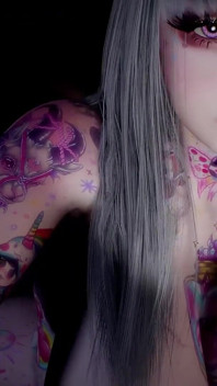 3D Huge Boobs Slut Show Her Perfect Tattoo