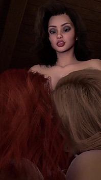 Tres Futas en un trío de paja