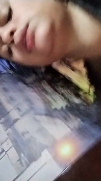 POV-halsfick blowjob an meinen schwarzen stier, bevor er mich fickt und mich oben bespritzt