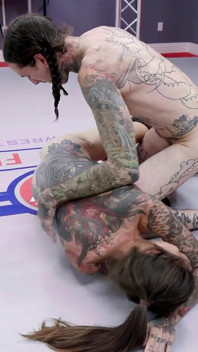 Rocky Emerson vs Ruckus smíšený wrestling