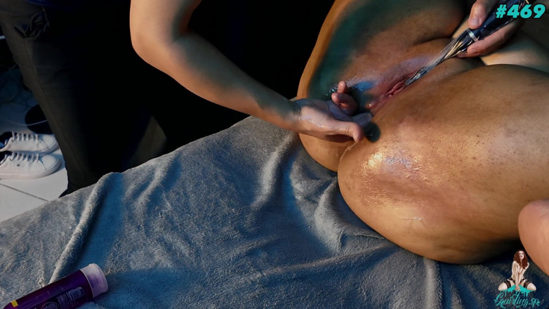 Squirting Sp: BBW na masážích, málem jsem ji pěstoval a ona hodně...