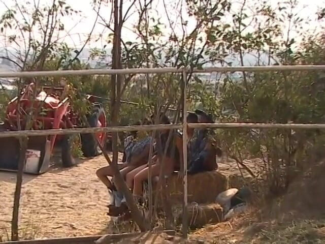 Sex Karma: Vaqueiras fodendo cowboy safado ao ar livre