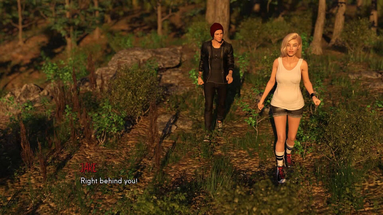 Dirty GamesXxX: Kader tayini: ateşli sarışın kız, ormanda bakış açısı sakso - bölüm 1