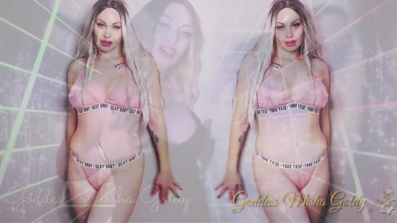 Goddess Misha Goldy: Gefährlich!!! Geist-penetration! Lass mich rein und kontrollierst dich für immer!