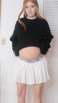 妊娠中の服の成長