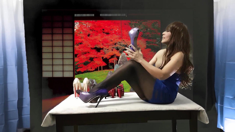 Asian Pussy Vision: Ik hou van mijn hoge hakken! En jij zult ze...