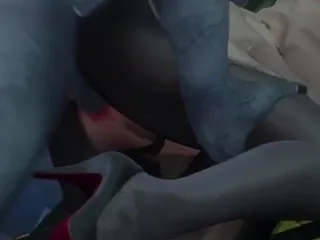 Realms of lust 3D: Trisbli Monster Cock Destroys Tight Slutty Ass - Intense Hardcore Cum...