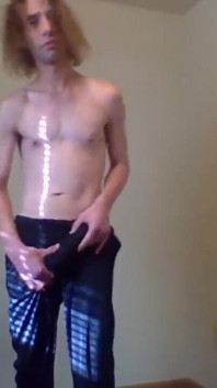 Mtf Aroused in Only Track Pants