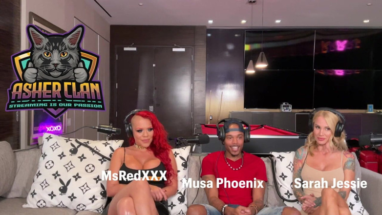 Mr Flourish Live: Adult Swim Talk Starring Sarah Jessie, Musa, Msredx, Mrflourish Asherclan...