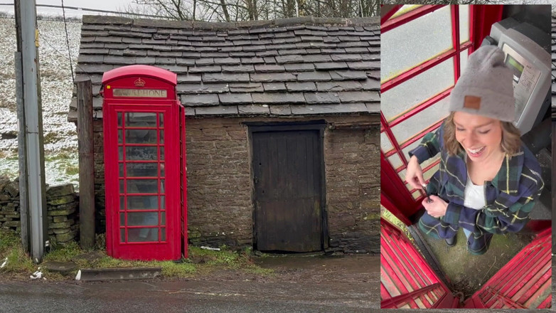 Serenity Cox: Cumming Hard in the Red Telephone Box with Lush Remote...
