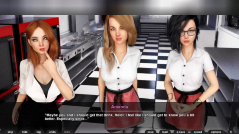 3DXXXTEEN2 Cartoon: Too much T&amp;A for one man. 3D porn - Cartoon sex