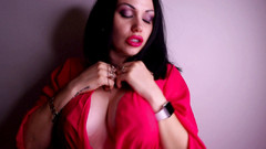Goddess Misha Goldy: Rose 립스틱과 매혹적인 애널