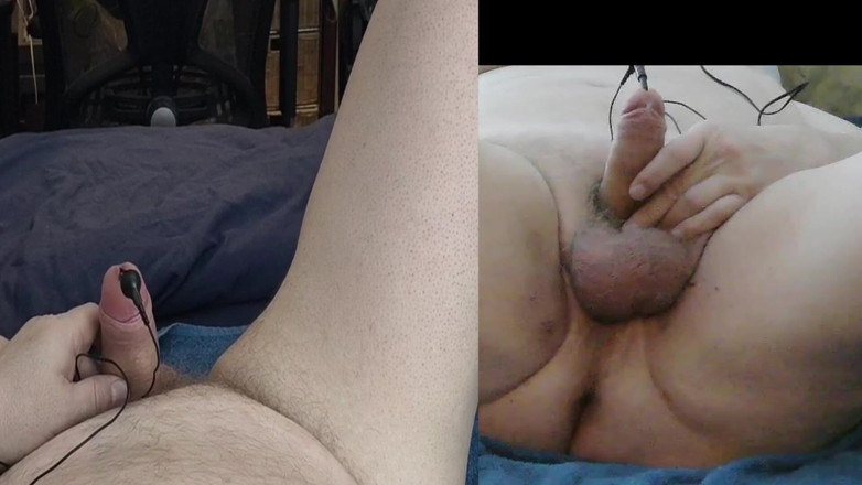 Player026: E-stim, Wank a Cum Fountain