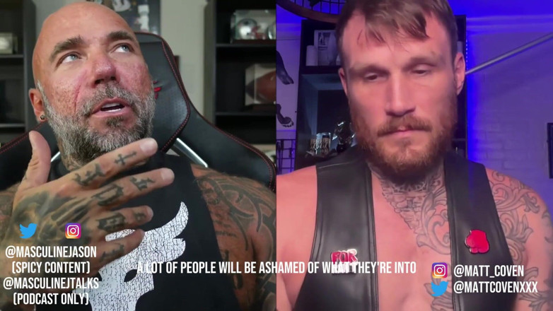 Raw and Uncensored with Masculine Jason: Confesiones de estrellas porno - matt coven episodio 158