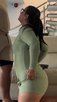 Religious Woman Pretends to Be Difficult but in the End She Gives up Her Ass!