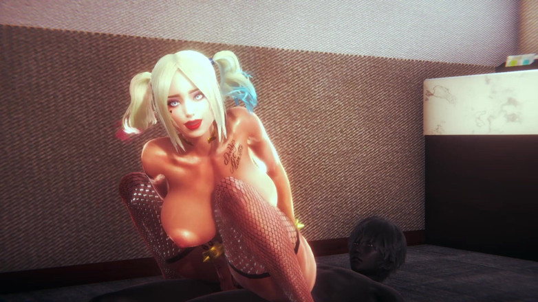 Slifer: Harley quinn scopa un bbc