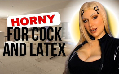 LDBMistress: Horny for Cock and Latex