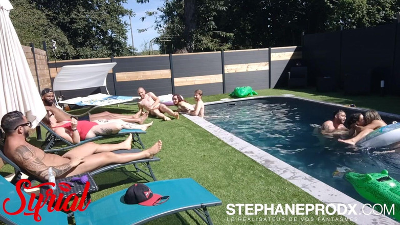 Stephprodx: Deux cam párty u bazénu