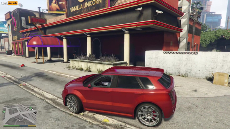 LewdArcade: Gta V Strip Club Nagie Mod Game Play [część 02] Vanilla Unicorn...