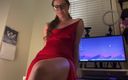 Nadia Foxx: Cute Girl in Glasses Shows off Her Tight Holes and...