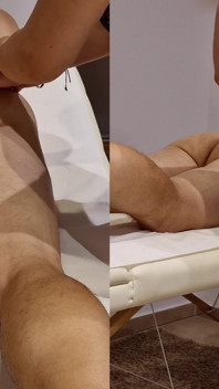 Körpermassage mit happy end - MILF stiefmutter reitet meinen schwanz und bekommt creampie