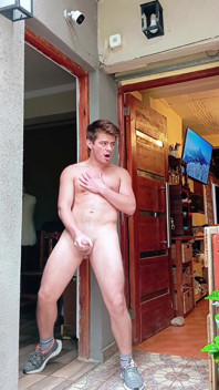 He Masturbates Until He Finishes