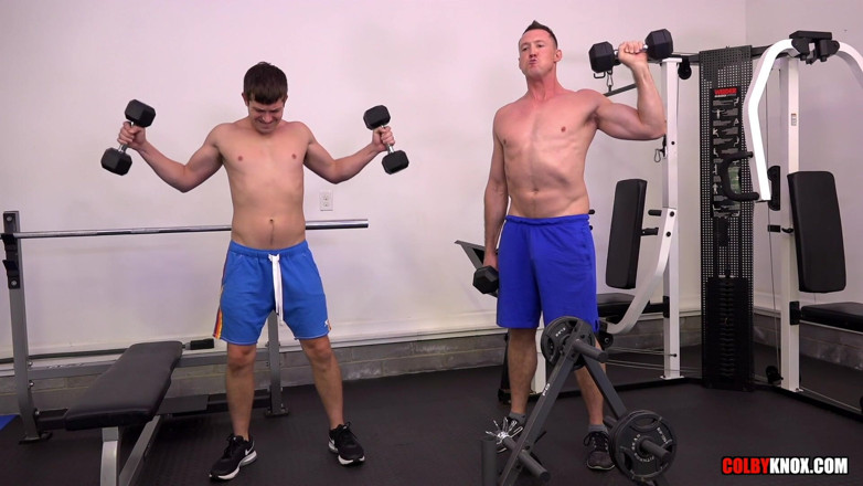 Colby Knox: Mickey Knox Gets Pounded Hard by Pierce Paris -bareback-