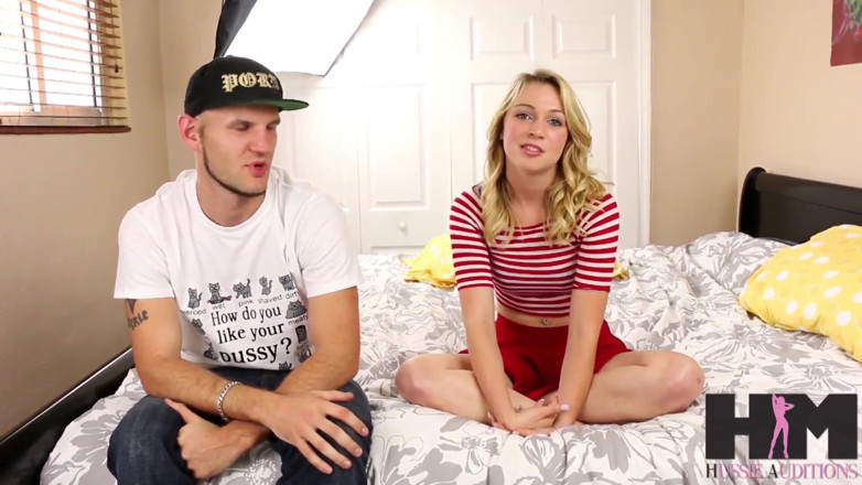 Hussie Auditions: Cali Sparks 'она же Zoey Taylor Первая b/g сцена с Брайаном Омалли