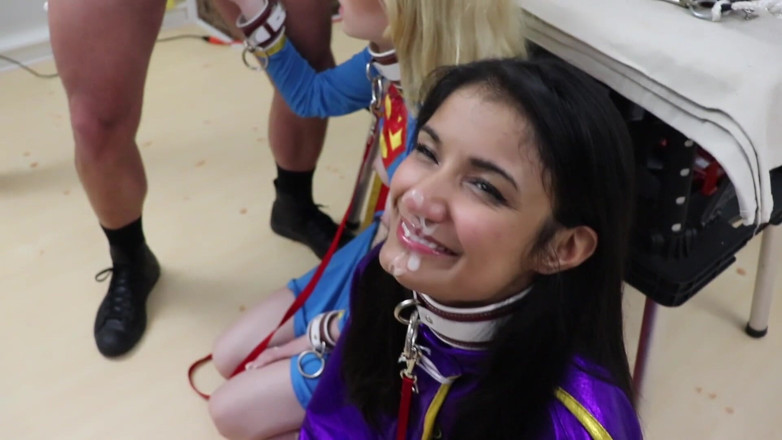 Azure Sky Films: Viva Athena-Candy White batgirl Solo 1-3