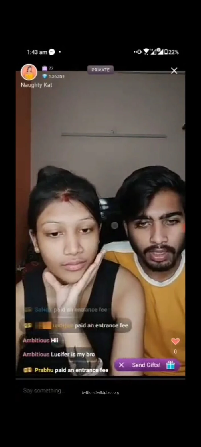 Wildpixel: Indian Desi Instagram Model Tango Live Couple Hardcore Sex