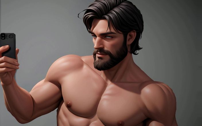 Erotic Man: Nierealne kawałki Przystojny 3D Cgi Men
