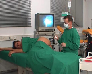 Rubber & Clinic Studio - 1ATOYS: Gyno fetish - Colonoscopy anal exam