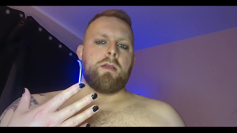 WolfgangWhite: förstapersonsvy - du suger din första riktiga kuk, sissy