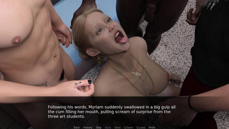 Porngame201: Project Myriam - Hot MILF Gets Triple Dicks - 3D game, HD, 60 FPS
